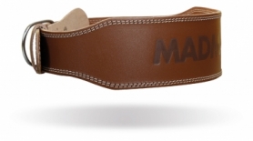 Пояс для важкої атлетики шкіряний MadMax MFB-246 Full leather Chocolate brown (MFB-246)