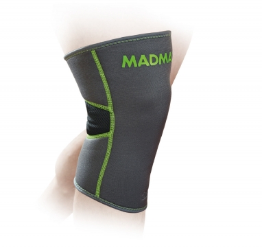 Наколінник MadMax MFA-294 Zahoprene Knee Support Dark Grey/Green (1шт.) (MFA-294)