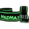 Бинти на коліна MadMax MFA-299 Non slide & slip knee wraps 2.0m Black/Green (MFA-299-U) - Фото №5