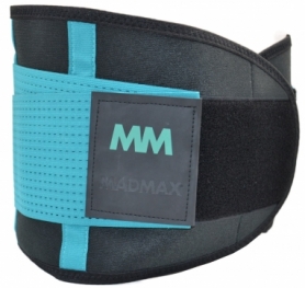 Пояс компресійний MadMax MFA-277 Slimming belt Black/turquoise (MFA-277-TRQ) - Фото №6