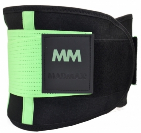 Пояс компресійний MadMax MFA-277 Slimming belt Black/neon green (MFA-277-GRN) - Фото №8
