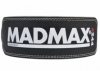 Пояс для важкої атлетики шкіряний MadMax MFB-244 Sandwich Black (MFB-244) - Фото №2