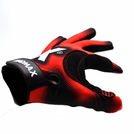 Рукавички для фітнесу MadMax MXG-101 X Gloves Black/Grey/Red (MXG-101-RED) - Фото №2