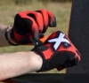 Рукавички для фітнесу MadMax MXG-101 X Gloves Black/Grey/Red (MXG-101-RED) - Фото №8