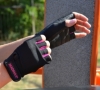 Рукавички для фітнесу MadMax MFG-251 Rainbow Pink (MFG-251-Pink) - Фото №8