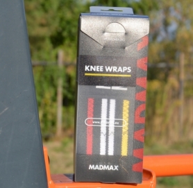 Бинти на коліна MadMax MFA-292 Knee Wraps Black (MFA-292-U) - Фото №3
