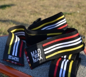Бинти на коліна MadMax MFA-292 Knee Wraps Black (MFA-292-U) - Фото №6
