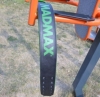 Пояс для важкої атлетики шкіряний MadMax MFB-302 Quick Release Belt Black/Green (MFB-302) - Фото №3