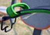 Пояс для важкої атлетики шкіряний MadMax MFB-302 Quick Release Belt Black/Green (MFB-302) - Фото №10