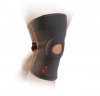 Наколінник MadMax MFA-297 Knee Support with Patella Stabilizer Dark Grey/Orange (MFA-297)