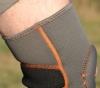Наколінник MadMax MFA-297 Knee Support with Patella Stabilizer Dark Grey/Orange (MFA-297) - Фото №3