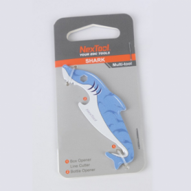 Міні-Мультитул NexTool EDC box cutter Shark KT5521Blue - Фото №6