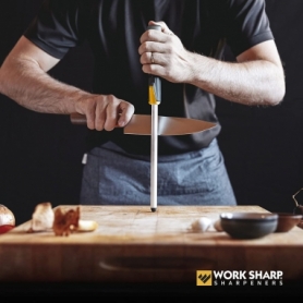 Work Sharp Керамічний мусат Ceramic Kitchen Honing Rod WSKTNCHR-I - Фото №4