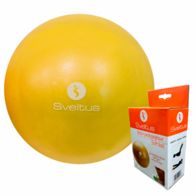 Мяч для пилатеса Sveltus Soft Ball желтый, 24 см в коробке (SLTS-0417)