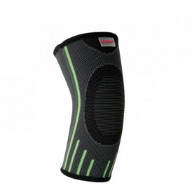 Налокітник компресійний MadMax MFA-283 3D Compressive elbow support Dark grey/Neon green (1шт.) (MFA-283)