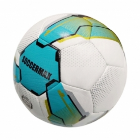 М'яч футбольний Soccer MAX Hyper Seem бірюзовий, №5 (SNS00495)