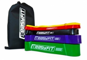 Петли резиновые EasyFit: набор, 1-65 кг (5 шт) (EF-1655) - Фото №2