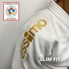 Кимоно для дзюдо Essimo Gold IJF Slim Fit белое - Фото №3