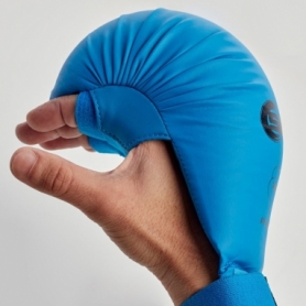 Перчатки для карате SMAI WKF синие (SM p101) - Фото №6