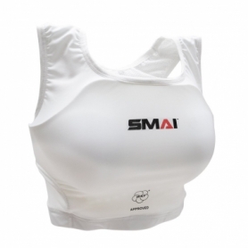 Защита груди женская SMAI WKF белая (P14)