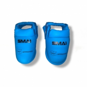 Защита стопы (футы) для карате SMAI WKF синяя (SM P102-BOOT)
