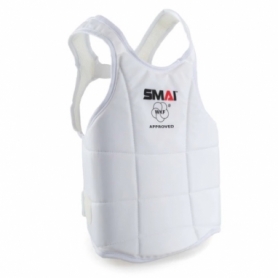 Защита корпуса для карате SMAI WKF белая (BP)