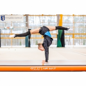 Мат гімнастичний надувний 4FIZJO Air Track Mat, 500x100x15 см (4FJ0366) - Фото №4