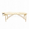 Стіл масажний складний 4FIZJO Massage Table+ Wood W60 Beige (TABLE+W60BEIGE) - Фото №7