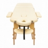 Стіл масажний складний 4FIZJO Massage Table+ Wood W60 Beige (TABLE+W60BEIGE) - Фото №10