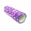 Валик масажний Relax хвилясто-фіолетовий, 45 см (EVAJD2-45-KM-purple)