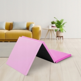 Мат гімнастичний складний 4FIZJO Pink/Light Pink, 180x60x5 см (4FJ0572) - Фото №8
