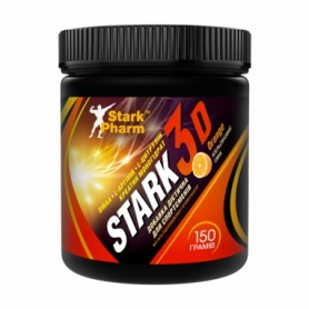Передтренувальник Stark Pharm 3D ( Strong mix DMAA/PUMP), 150 г, Orange (100-10-7244295-20)