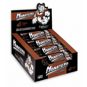 Батончики Monsters Strong Max, 80 г, x 20шт Cocoa (100-76-8914391-20)