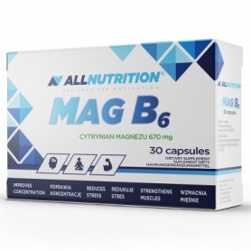 Вітаміни та мінерали Allnutrition MAG B6, 30caps (100-89-8266608-20)