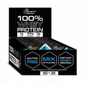 Протеїн Powerful Progress Whey Protein Instant MEGA BOX, MIX 20 x 32g (100-67-4032765-20)