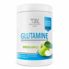Амінокислоти Bodyperson Labs Glutamine, 500 г, Apple (100-87-1752230-20)