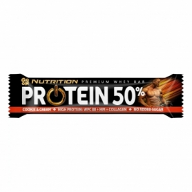Батончики GoOn Nutrition Protein Bar 50%, 24x40 г, Cookie Cream (2022-09-0441)