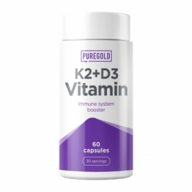 Вітаміни та мінерали Pure Gold K2 D3 Vitamin, 60 caps (2022-09-0527)