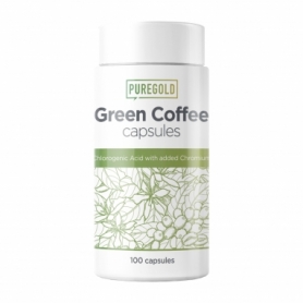 Жироспалювач Pure Gold Green Coffee, 100 caps (2022-09-0545)