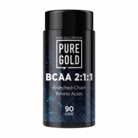 Амінокислоти Pure Gold BCAA 2-1-1, 90 caps (2022-09-0559)