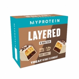 Батончики Myprotein Layered Bar, 12x60 г, Cookie Crumble (2022-09-0750)