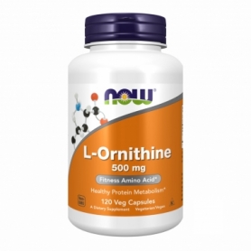 Амінокислоти Now Foods ORNITHINE 500 мг, 120 vcaps (2022-09-1171)