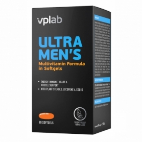 Вітаміни та мінерали VPLab Ultra Men's Multivitamin, 90 softgels (2022-10-0274)