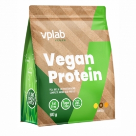 Протеїн VPLab Vegan Protein, 500 г, Vanilla (2022-10-0491)