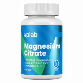 Вітаміни та мінерали VPLab Magnesium Citrate, 90 softgels (2022-10-0496)