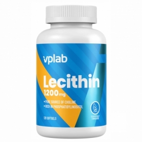 Амінокислоти VPLab Lecithin 1200 мг, 120 Softgels (2022-10-0498)