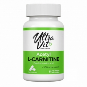L-карнитин VPLab Acetyl-L-Carnitine, 60 caps (2022-10-0501)