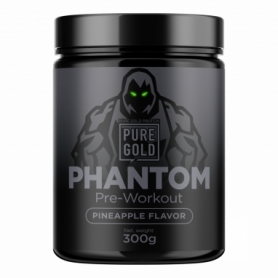 Передтренувальник Pure Gold Phantom Pre-Workout, 300 г, Pineapple Paradise (2022-10-0568)
