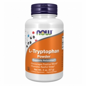 Амінокислоти Now Foods L-Tryptophan Powder, 2oz (57g) (2022-10-0775)