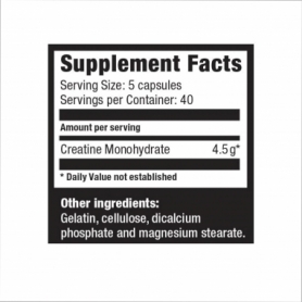Креатин Ultimate Nutrition Creatine 900 мг, 200 caps (2022-10-0811) - Фото №2